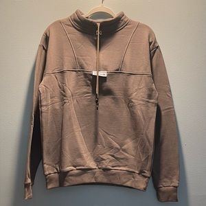 Rawgear Men’s Mock Neck Fleece Pullover - Size S